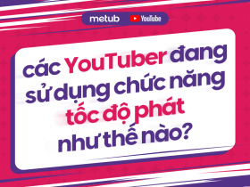 Các YouTubers đang sử dụng chức năng tốc độ phát như thế nào?