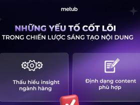 Những yếu tố cốt lõi trong chiến lược sáng tạo nội dung 