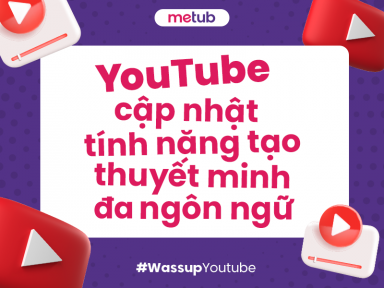 YOUTUBE CẬP NHẬT TÍNH NĂNG MỚI: GIỜ ĐÂY BẠN CÓ THỂ NGHE THUYẾT MINH ĐA NGÔN NGỮ TRÊN NỀN TẢNG!