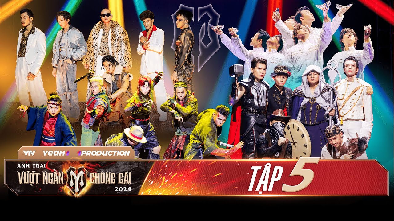 Tập 5 Anh trai vượt ngàn chông gai 2024: các liên minh hợp sức bùng nổ sân khấu ra sao