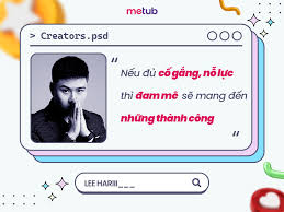 Lee Hariii: nếu đủ cố gắng, nỗ lực thì đam mê sẽ mang đến những thành công