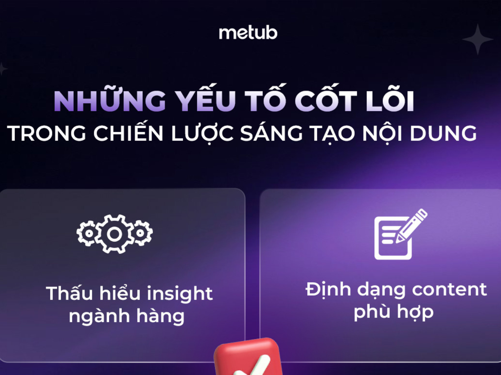 Những yếu tố cốt lõi trong chiến lược sáng tạo nội dung 